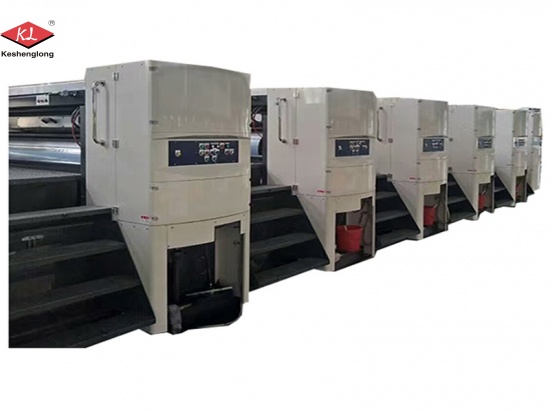 Automatic corrugated carton flexo printing machine