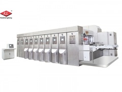 machine d'impression flexo de boîte en carton ondulé à vendre