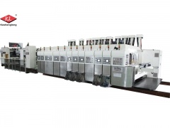 Slotter d'imprimante flexo 4 couleurs pour carton