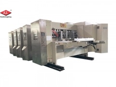 imprimante de carton slotter die cutter machine