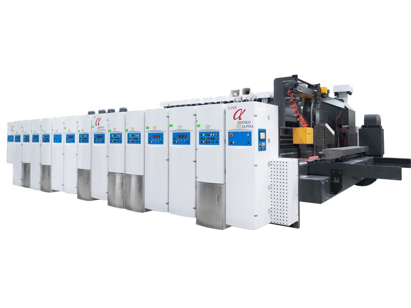 Machine d'impression flexo haute définition multicolore
