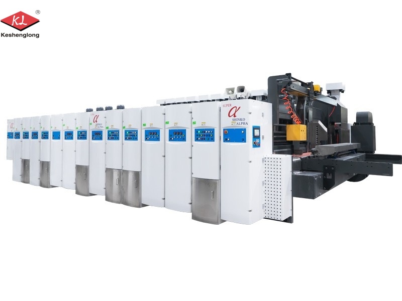Machine d'impression flexo haute définition multicolore