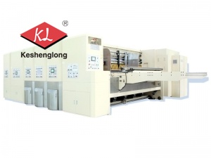 Impression flexographique automatique, rainurage, découpe pour machine Jumbo