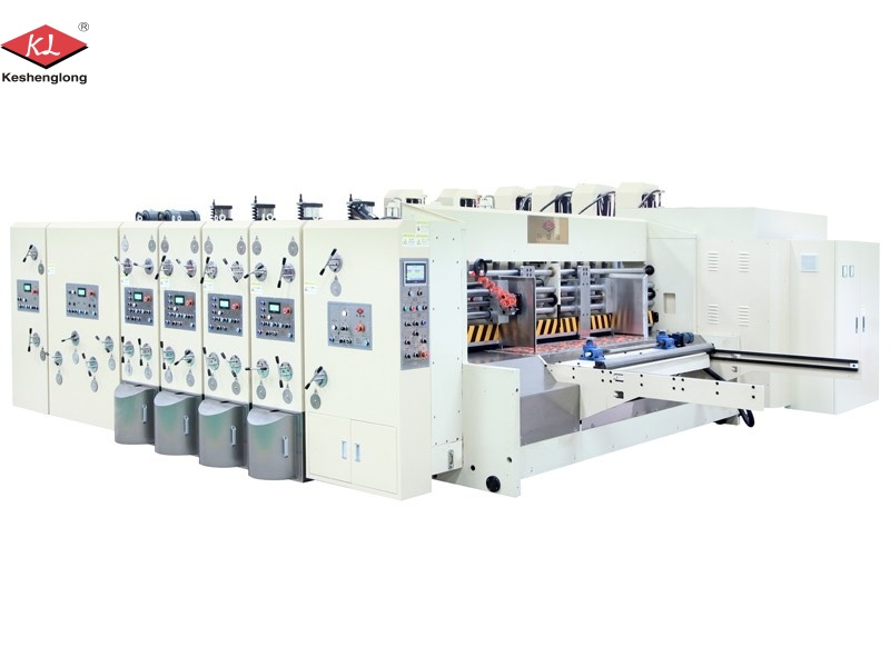 Machine de découpe et de rainurage pour imprimante flexo