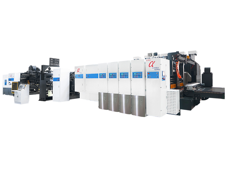 Machine en ligne avec impression