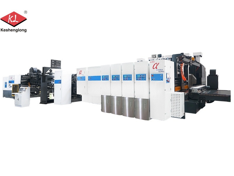 Machine en ligne avec impression