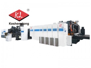 Machine en ligne avec impression