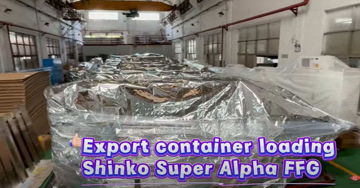 Chargement des conteneurs d'exportation